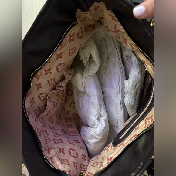 Louis Vuitton inventeur- light brown and dark brown. In good condition like new - Picture 5 of 5